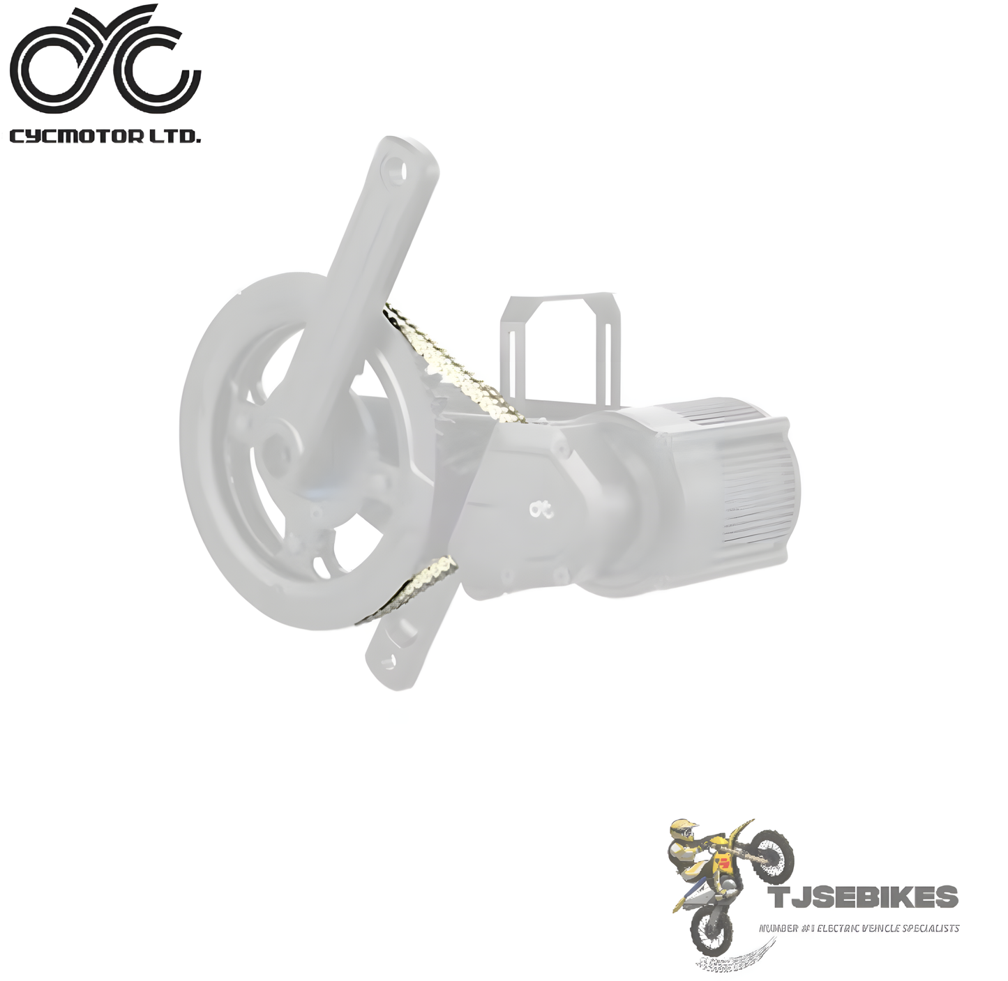 CYC 219H Golden Motor Chain for X1 Pro & X1 Stealth Mid-Drive eBike Kits