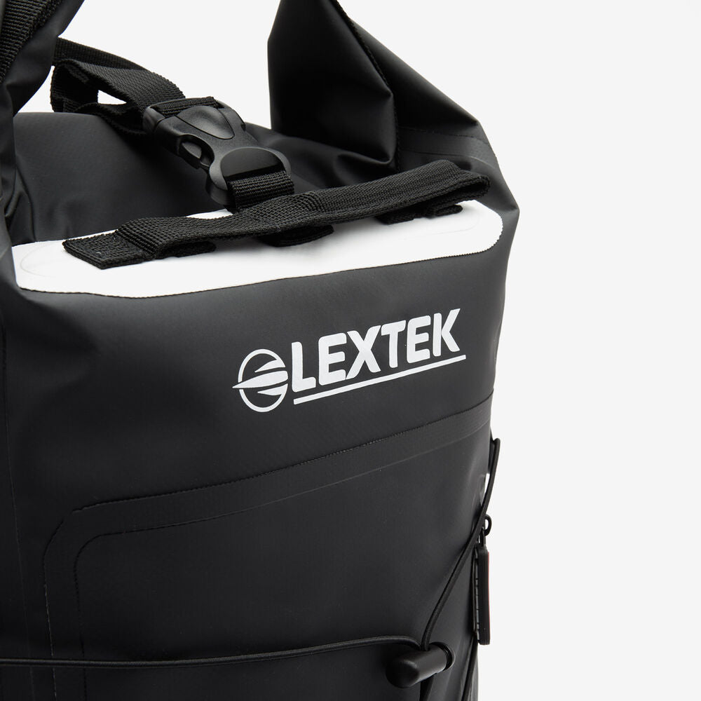 Lextek Waterproof Dry Bag Backpack 30Litre Black