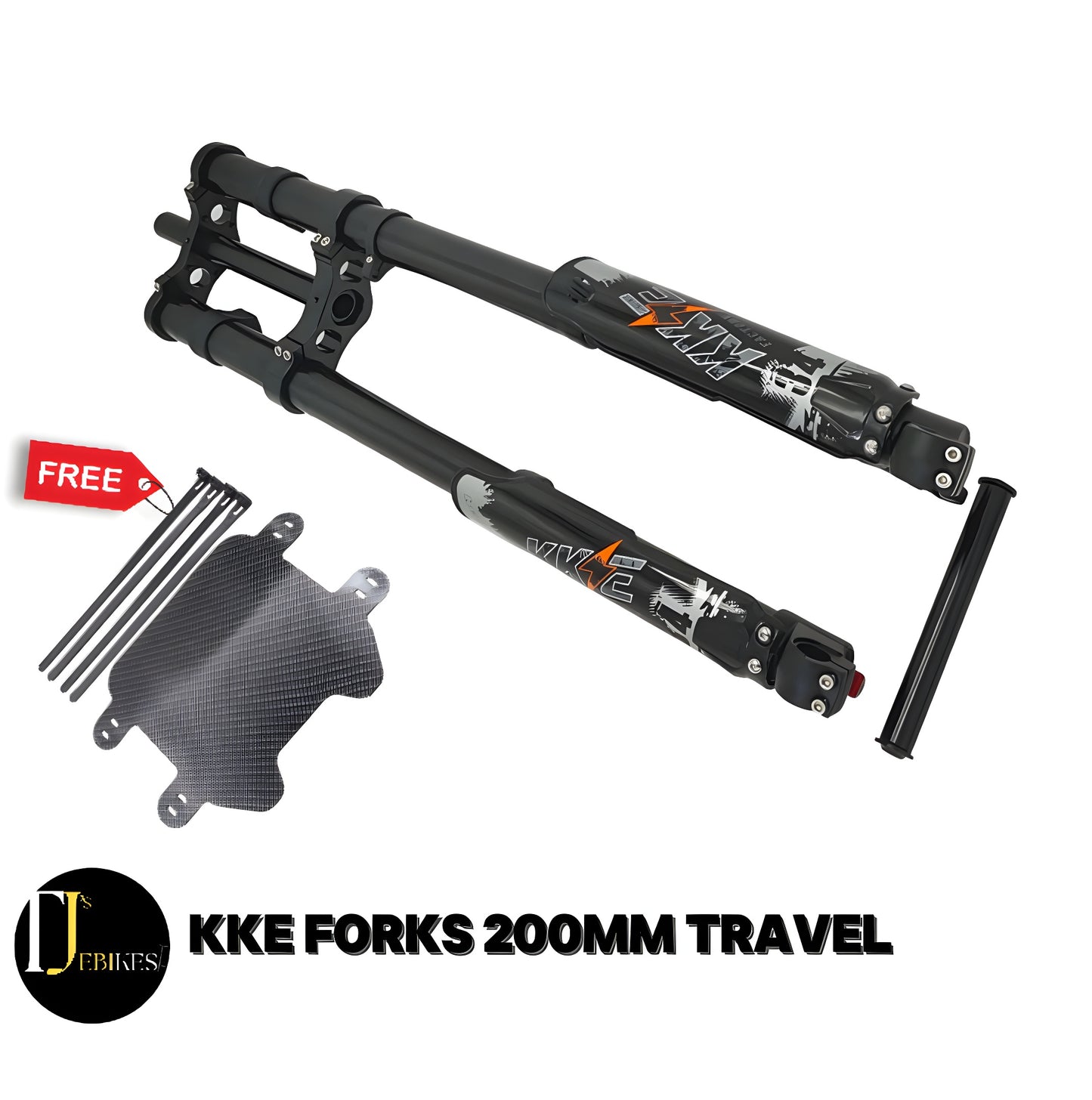 KKE Forks, Front Suspension Forks 26 27.5 29 Inch MTB Sur-ron Stealth Bomber Bike Forks