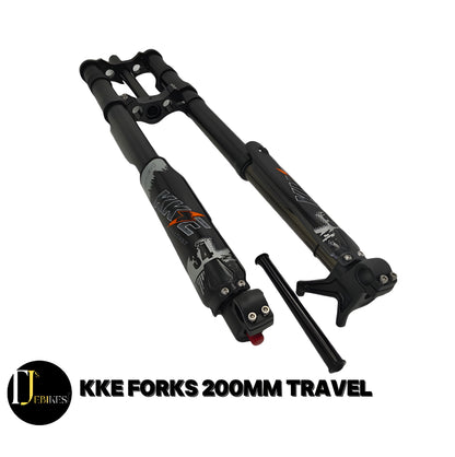 KKE Forks, Front Suspension Forks 26 27.5 29 Inch MTB Sur-ron Stealth Bomber Bike Forks