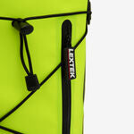 Lextek Waterproof Dry Bag Backpack 30Litre for Motorcycle Black/Fluorescent Yellow