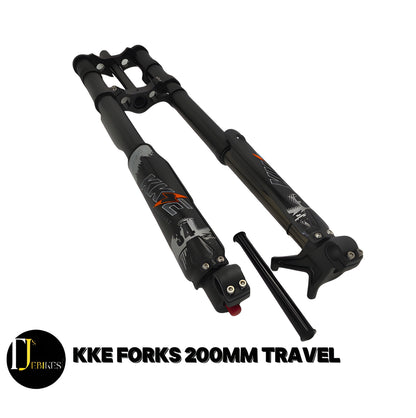 KKE Forks, Front Suspension Forks 26 27.5 29 Inch MTB Sur-ron Stealth Bomber Bike Forks