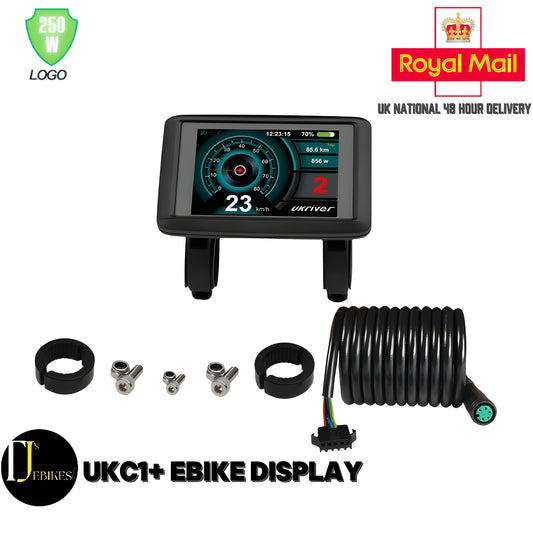 UKC1+ E Bike Full Colour LCD Display 36V 48V 52V 60V 72V Mode