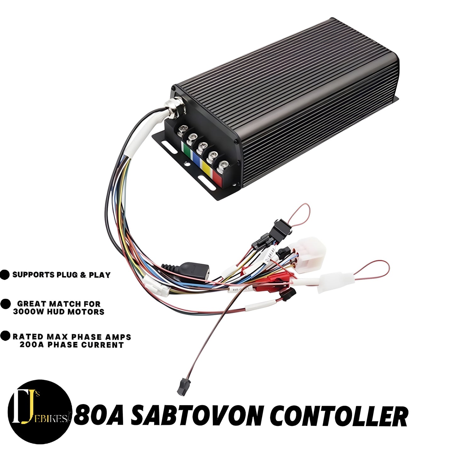 Ebike kit 3000W EBike Conversion Kit 80A SABVOTON Controller 48V 52v 60v 72v high toque electric bike conversion kit