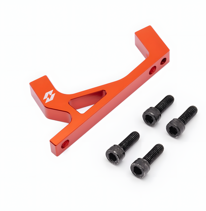 Full-E Charged Front Brake Caliper Bracket for KKE / Fastace 250mm Oversize Brake Disc