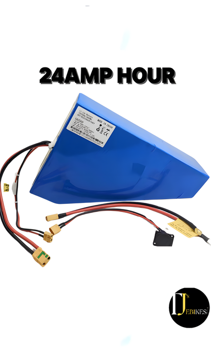 72v 24ah 80A BMS triangle E-bike battery