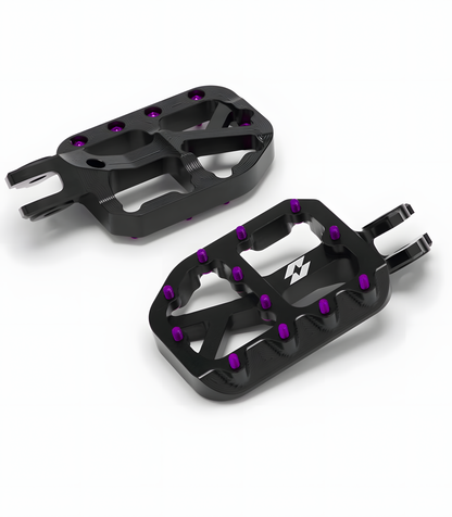 Full-E Charged Black Foot Peg Set