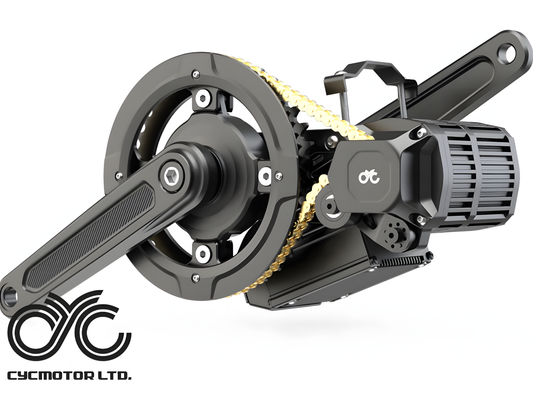 CYC X1 Stealth Gen 3 - 1500W eBike Torque Sensing Mid Drive Conversion Kit