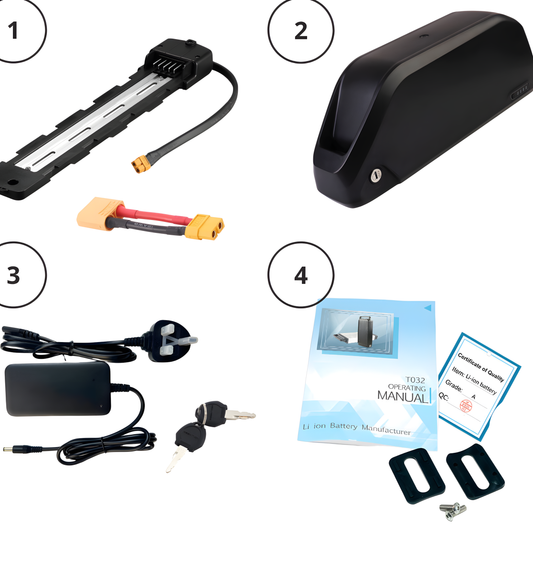 60V 19.2AH 50A BMS E-BIKE BATTERY