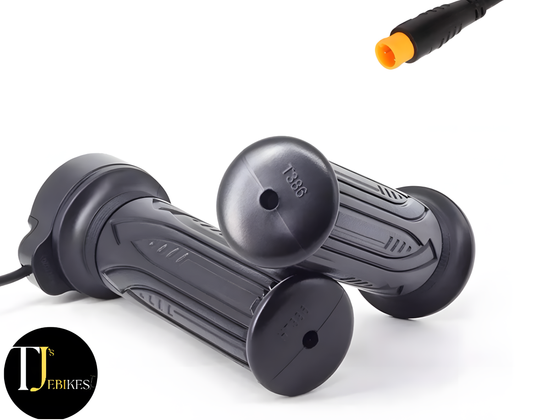 Full Twist Throttle Electric Ebike Right Hand 3 Pin E Bike Grip Twist Throttle