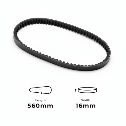 Talaria XXX Drive belt HTD-560-8m-16