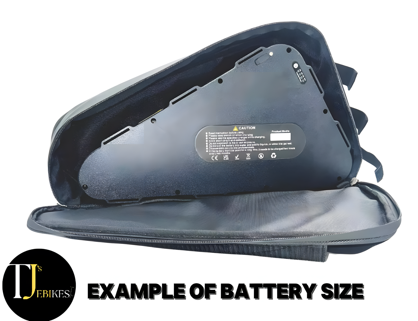 Ebike Battery Storage Triangle Bag Medium Large One Size Heavy Duty High Quality