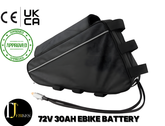 72v 30AH 60a ANT BMS TRIANGLE EBIKE BATTERY