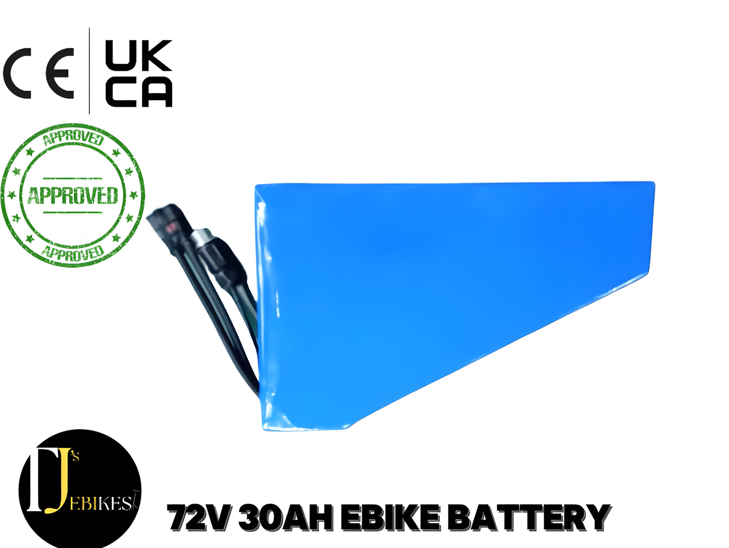 72v 30AH 60a ANT BMS TRIANGLE EBIKE BATTERY