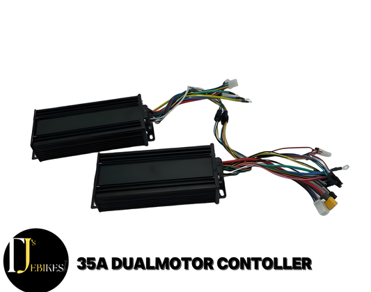 35A sinewave dual motor controller  36v 48v 52v 1000w-1500w 3 modes 750c (OMD) display