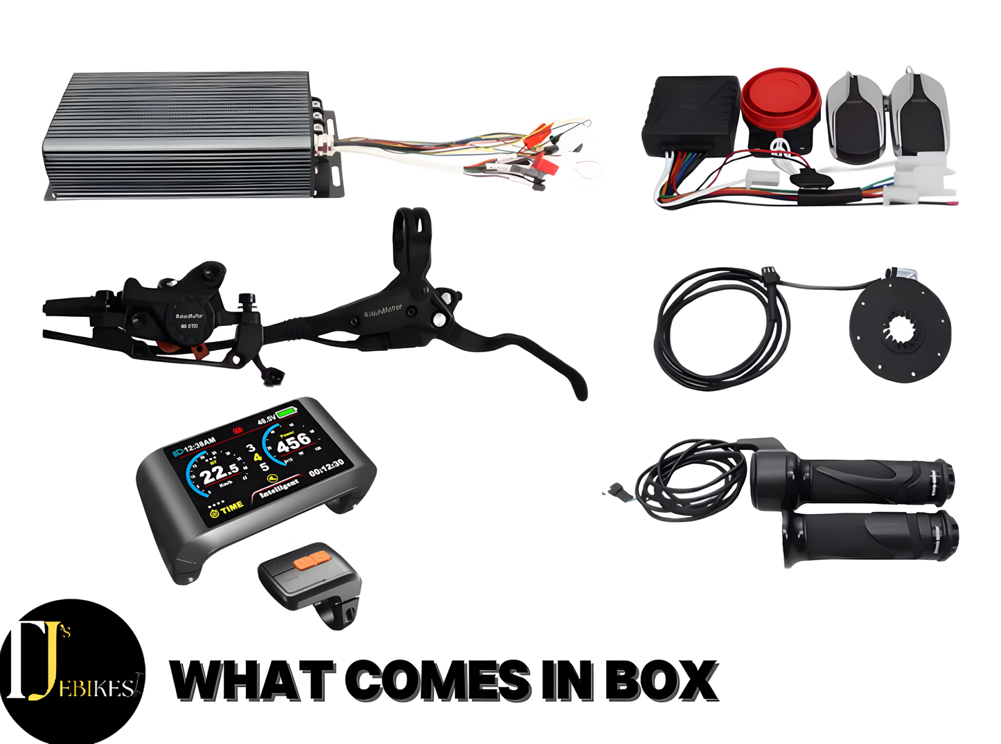 12000w 150a SABVOTON 52v 60v 72v rear wheel 750c display stealth bomber/ebike conversion kit high torque motor