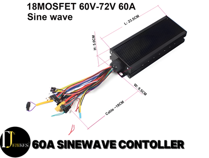 Ebike kit 3000W EBike Conversion Kit 60A SINEWAVE Controller 48V 52v 60v 72v high toque electric bike MTX conversion kit MTX39 Rim 26" 27.5" 29" sizes