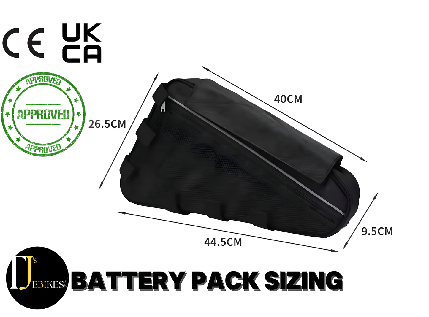 72v 30Ah 80a  ANT BMS TRIANGLE EBIKE BATTERY