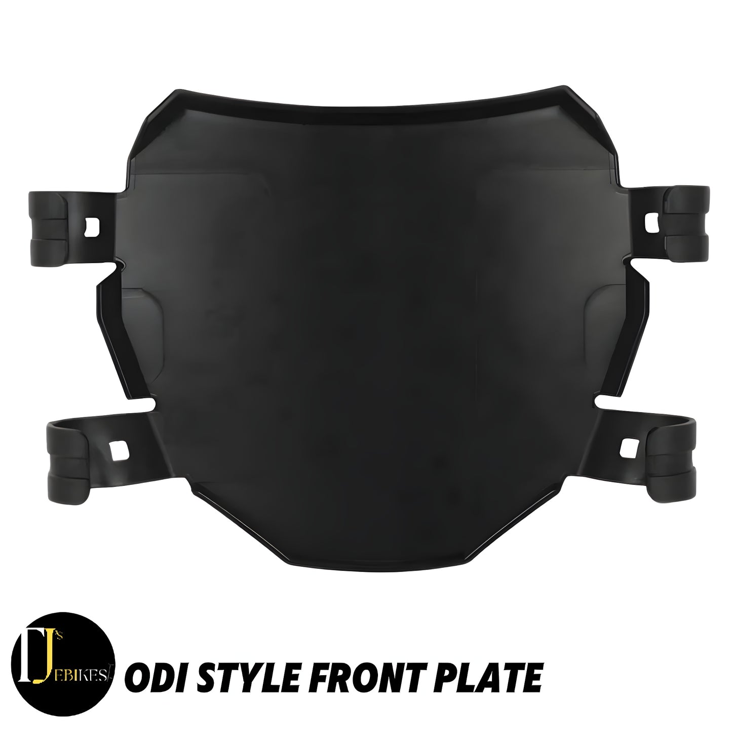 ODI DH Style Number Plate - Black, Bike Bmx MTB Downhill Surron Talaria
