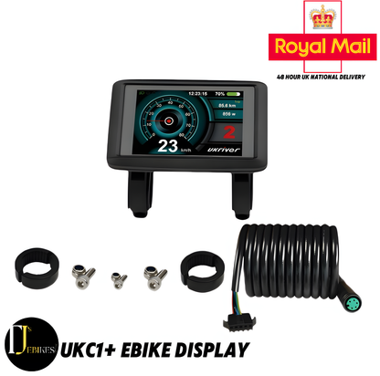 UKC1 Ebike Full Colour LCD Display 36V 48V 60V 72V Mode