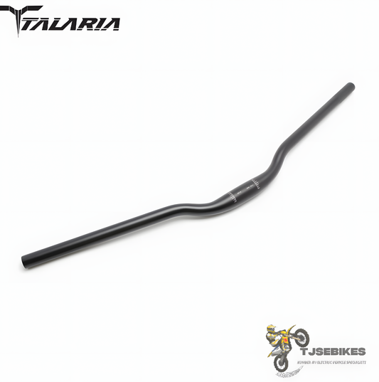 Motorcycle Black Handlebar 760mm Wide 22.2mm Rise 31.8mm Stem BNIB BAR GRIP RISER Ebike Talaria Bars