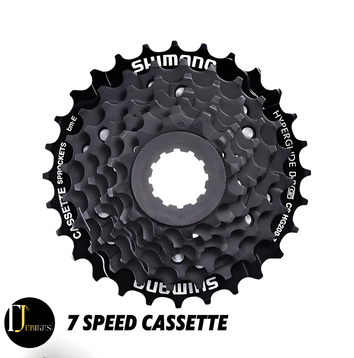 7 Speed Cassette Shimano Alivio CS-HG200 7-Speed Cassette Mountain Bike E Bike Bicycle 12-28