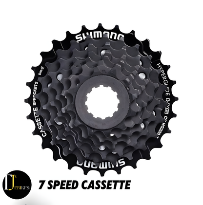 7 Speed Cassette Shimano Alivio CS-HG200 7-Speed Cassette Mountain Bike E Bike Bicycle 12-28