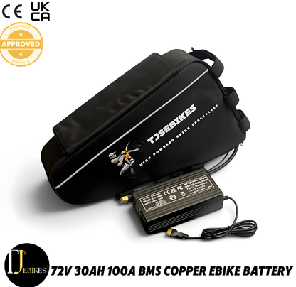 72V 30Ah High-Performance EBike Battery | 100A ANT BMS | Dual Copper Plating | Triangle Ebike Battery