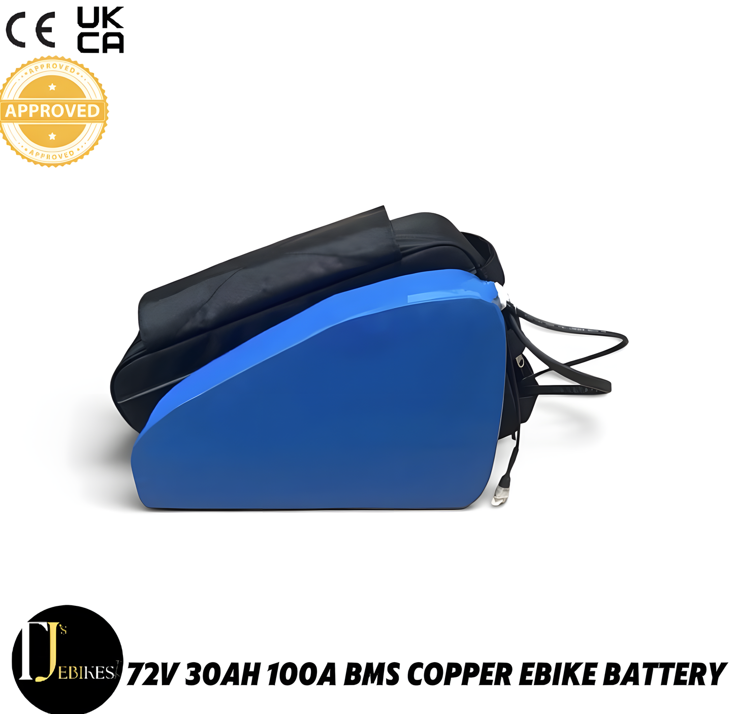 72V 30Ah High-Performance EBike Battery | 100A ANT BMS | Dual Copper Plating | Triangle Ebike Battery