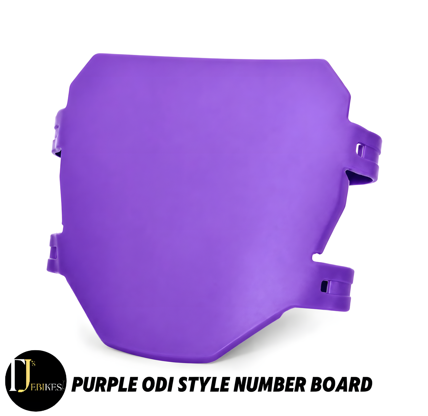 ODI Style Purple Number Board MTB EBike Surron Talaria KKE Fox 35 40 Universal
