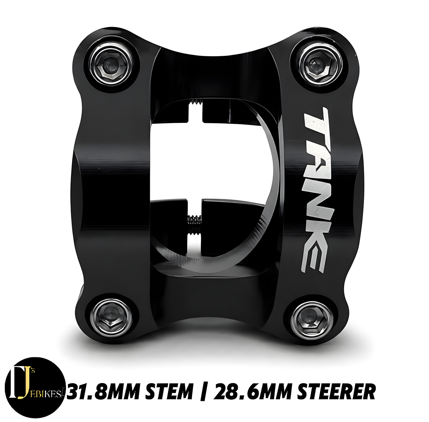 Black MTB Bike Stem Aluminum Alloy Ultralight High Strength Short 35mm/31.8mm