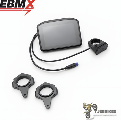 EBMX BC351 Display and Bar Clamps for X-9000 Controller V3