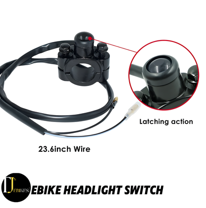 Motorcycle Handlebar Switch 12V – Kill Switch ON/OFF + Headlight & Fog Light Control Button