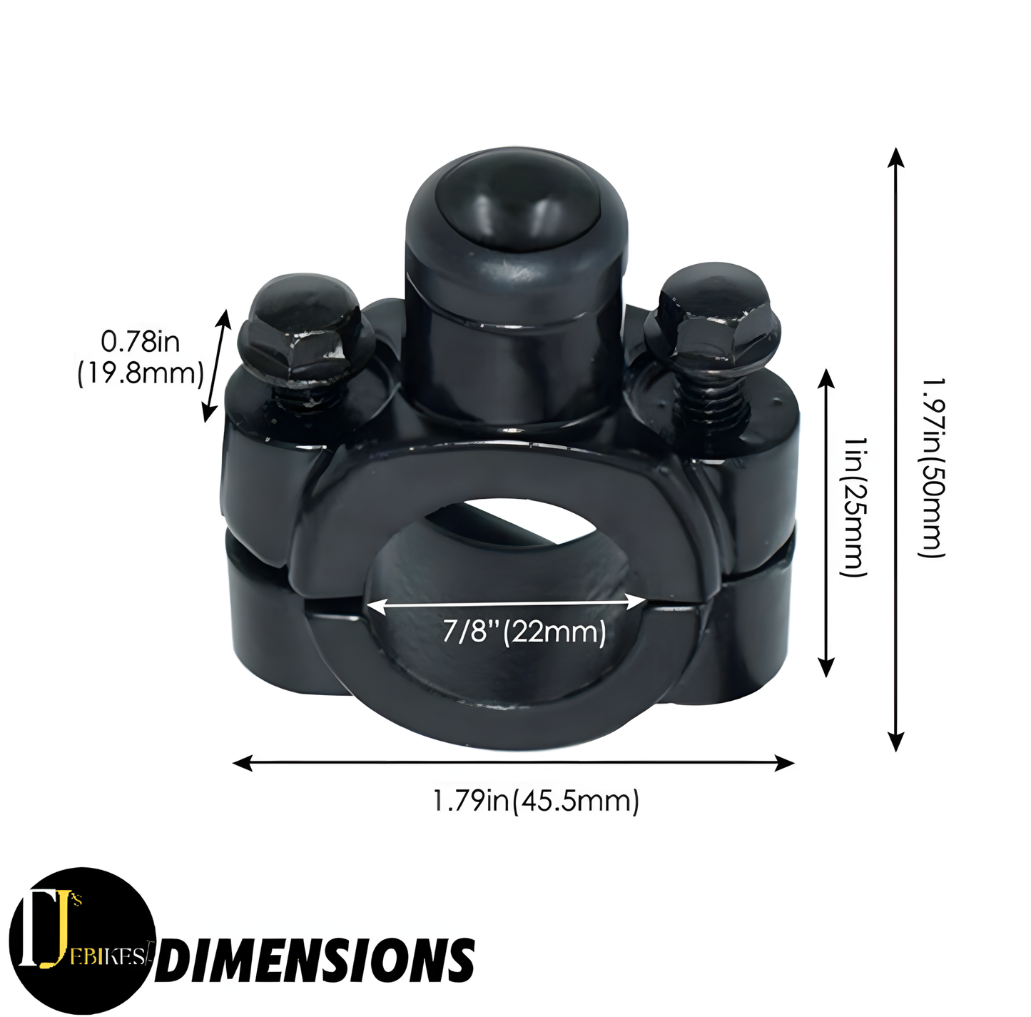 Motorcycle Handlebar Switch 12V – Kill Switch ON/OFF + Headlight & Fog Light Control Button