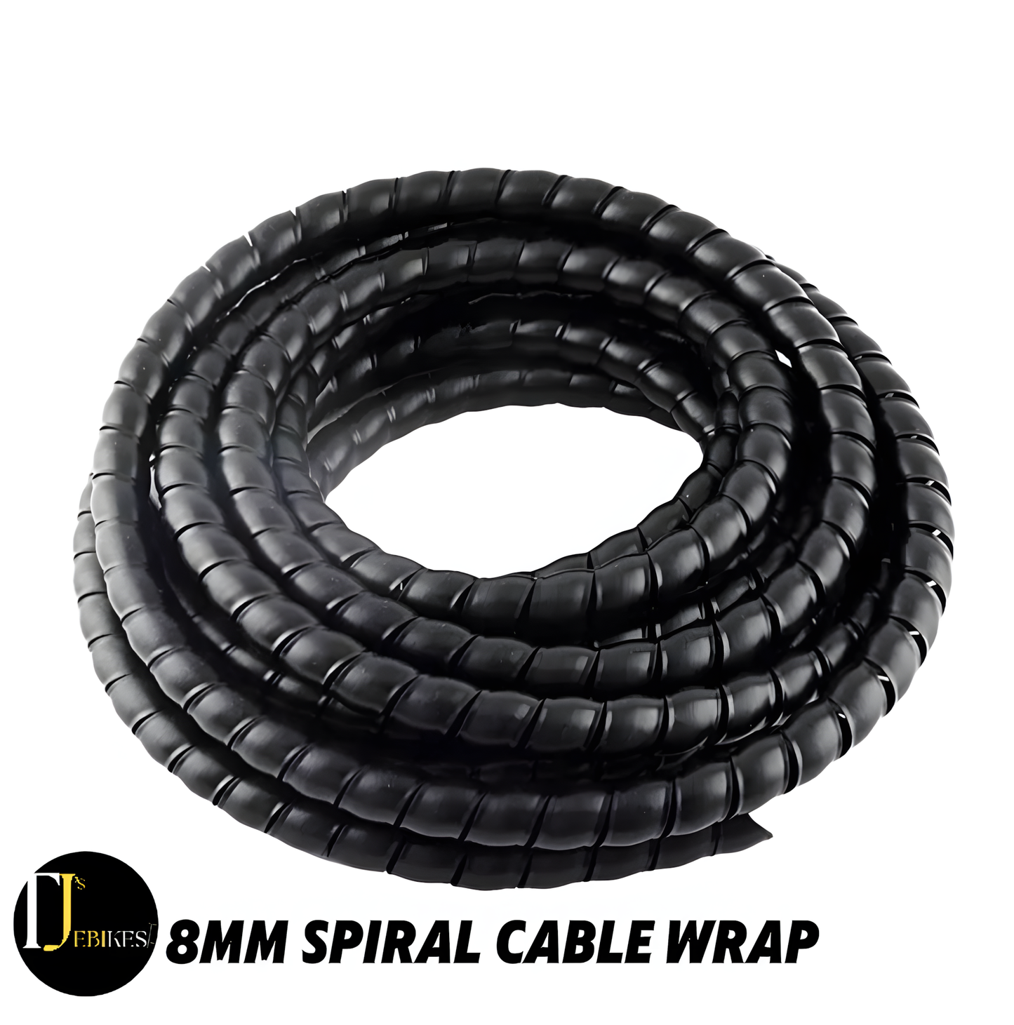 EBike Spiral Cable Wrap Cable Tidy Management 6 to 15mm Cable 1 Meter Lengths