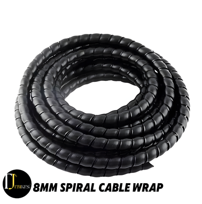 EBike Spiral Cable Wrap Cable Tidy Management 6 to 15mm Cable 1 Meter Lengths