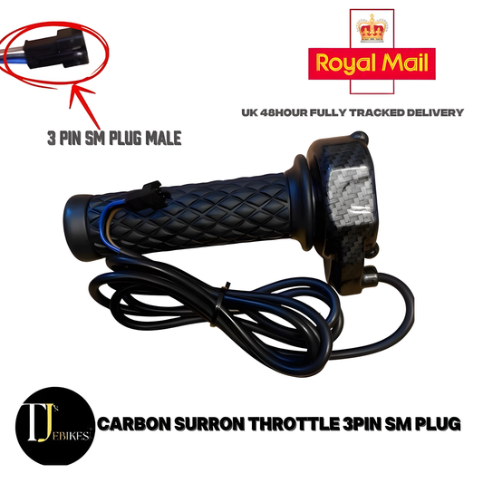 SurRon Ebike Twist Throttle Full Bar Twist With Hand Grips kit eBike Kit Twist Throttle