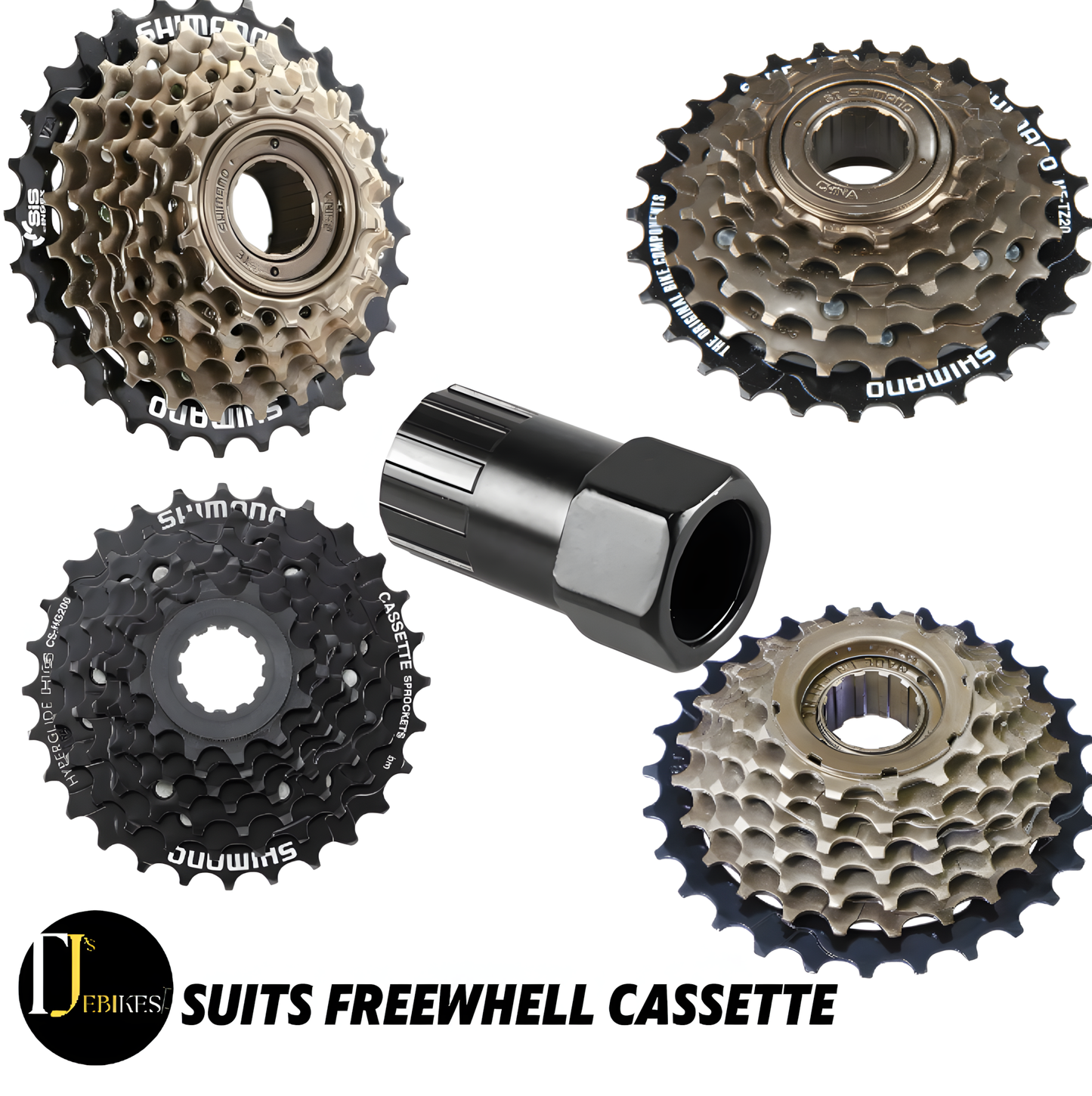 Lockring Remover Shimano SRAM Cassette Flywheel Freewheel Removal Tool EBike