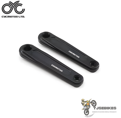 CYC Gen 3 Mid-Drive ISIS Cranks – Heavy-Duty 5° Offset Arm Set