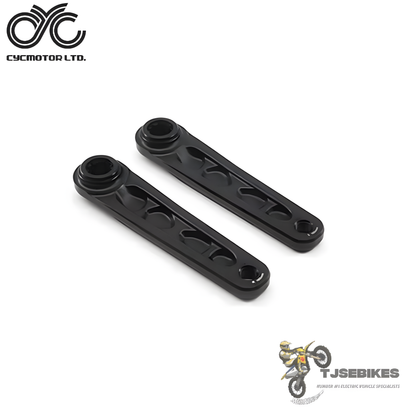 CYC Gen 3 Mid-Drive ISIS Cranks – Heavy-Duty 5° Offset Arm Set