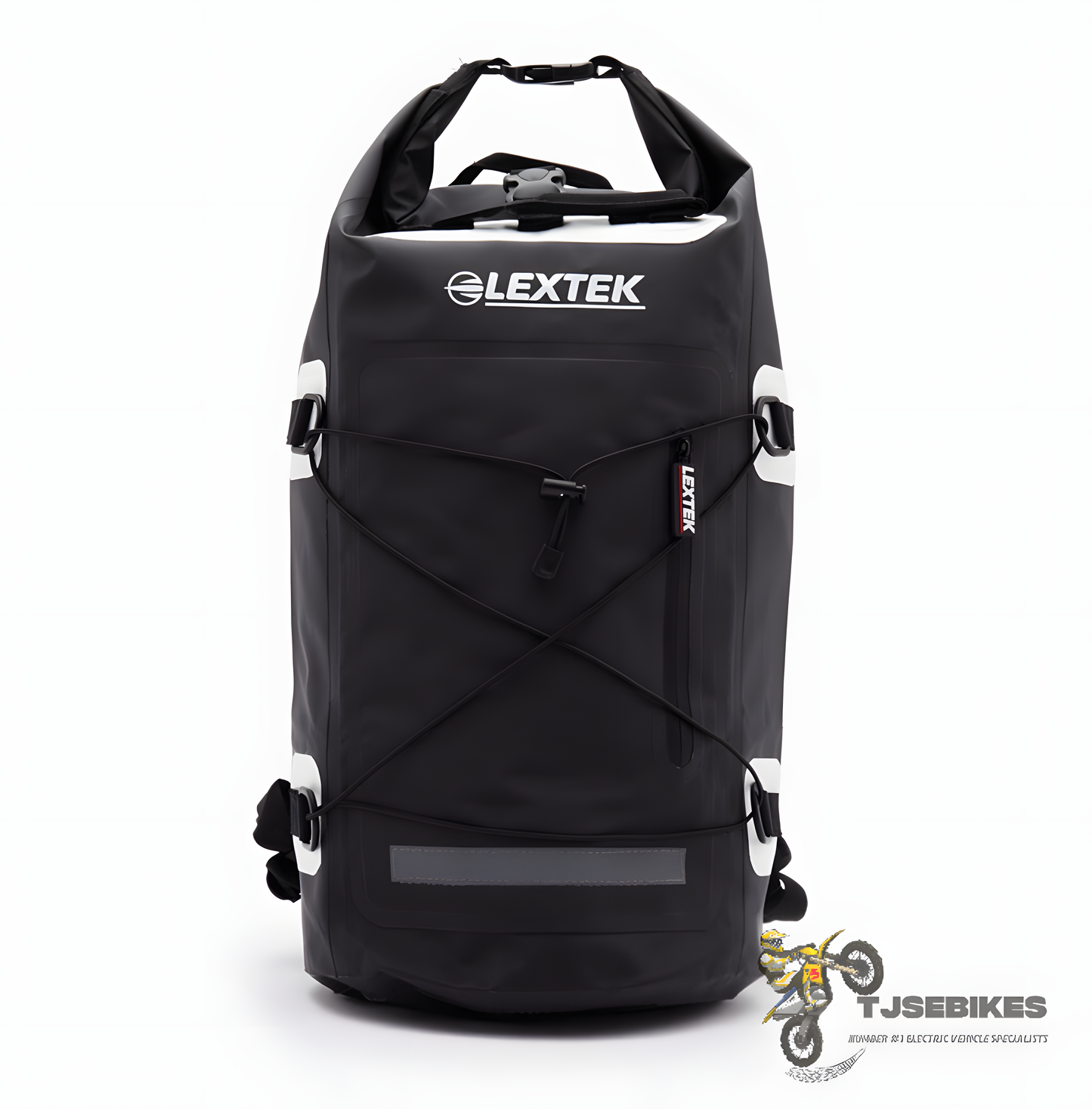 Lextek Waterproof Dry Bag Backpack 30Litre Black