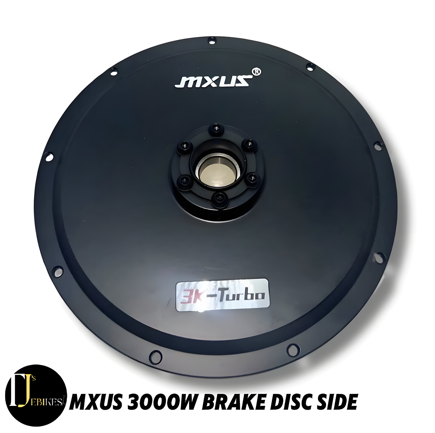 MXUS XF40 V3 3000W Motor Side Cover Plate 45H Disc Brake Side w/ Bearing – Black