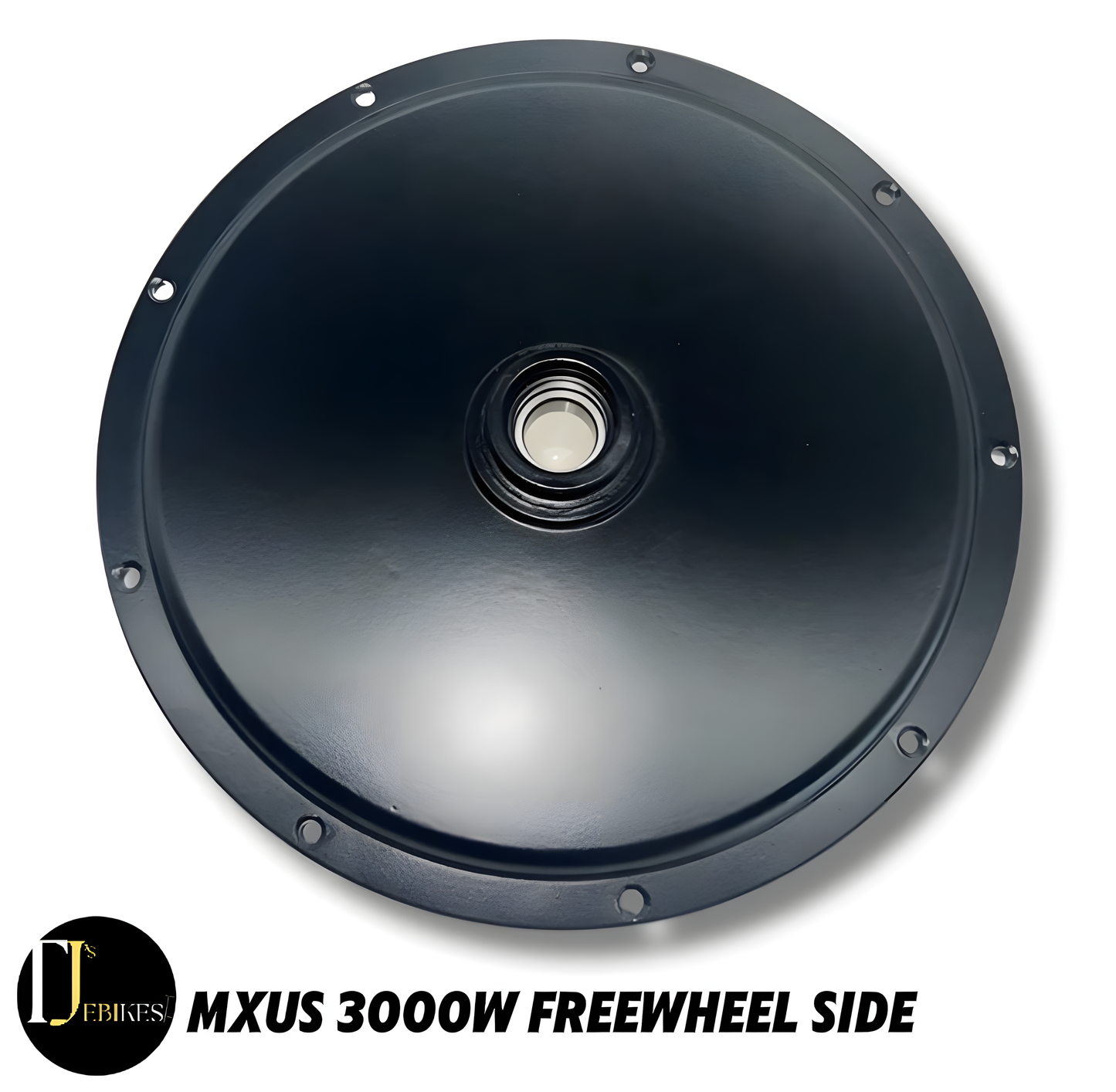 MXUS XF40 V3 3000W Motor Side Cover Plate 45H Disc Brake Side w/ Bearing – Black