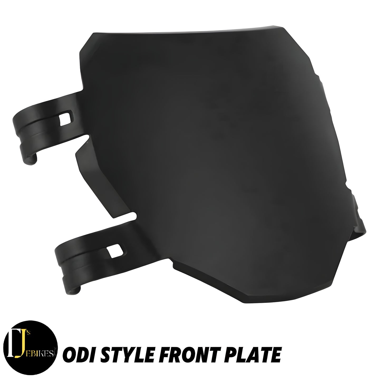ODI DH Style Number Plate - Black, Bike Bmx MTB Downhill Surron Talaria