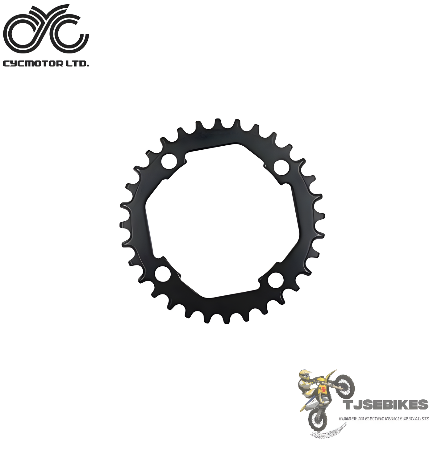 CYC Mid Drive 104 BCD Narrow Wide Chainring for CYC EBike Mid Drives