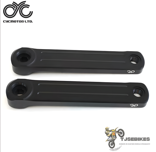 CYC E-Bike Mid-Drive Square Taper Crank Arm Set – CNC Aluminum (165mm / 170mm)
