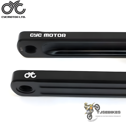 CYC E-Bike Mid-Drive Square Taper Crank Arm Set – CNC Aluminum (165mm / 170mm)