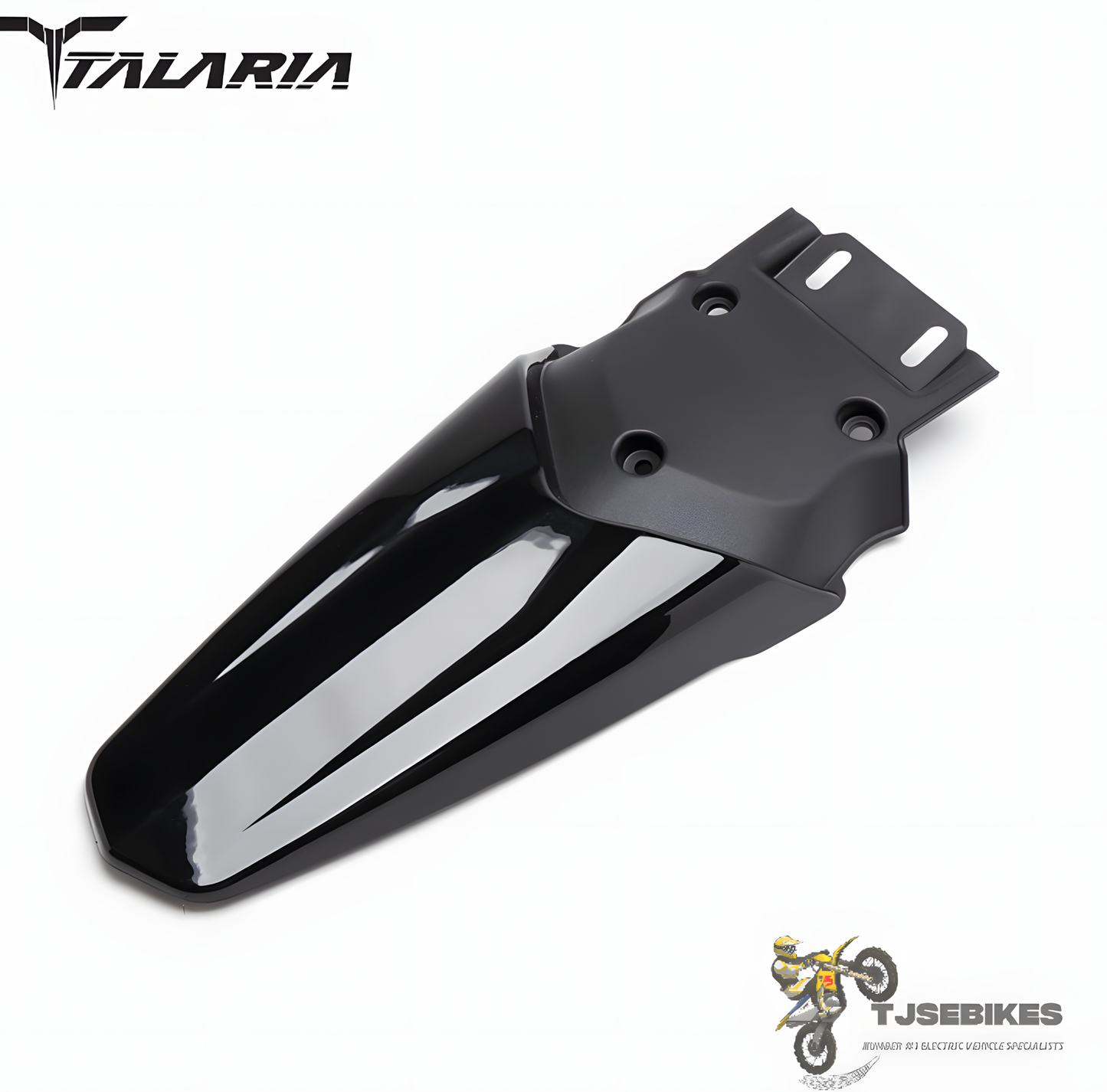 Talaria Long Rear Fender Black Plastic Fairing Screw-on Easy Installation Painted PANEL