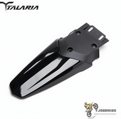 Talaria Long Rear Fender Black Plastic Fairing Screw-on Easy Installation Painted PANEL
