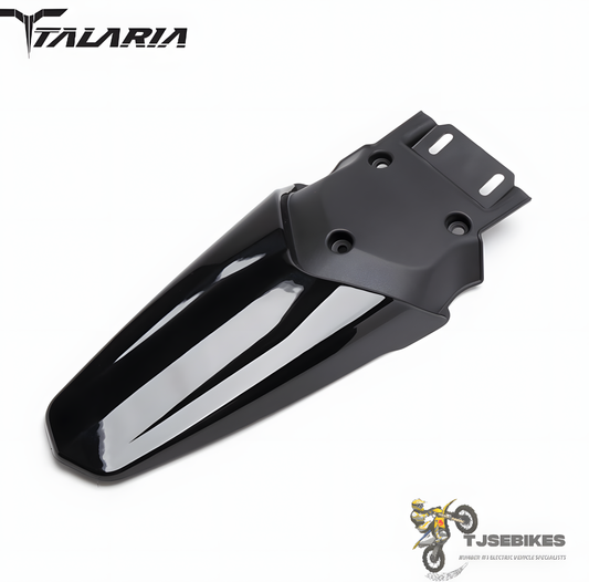 Talaria Long Rear Fender Black Plastic Fairing Screw-on Easy Installation Painted PANEL